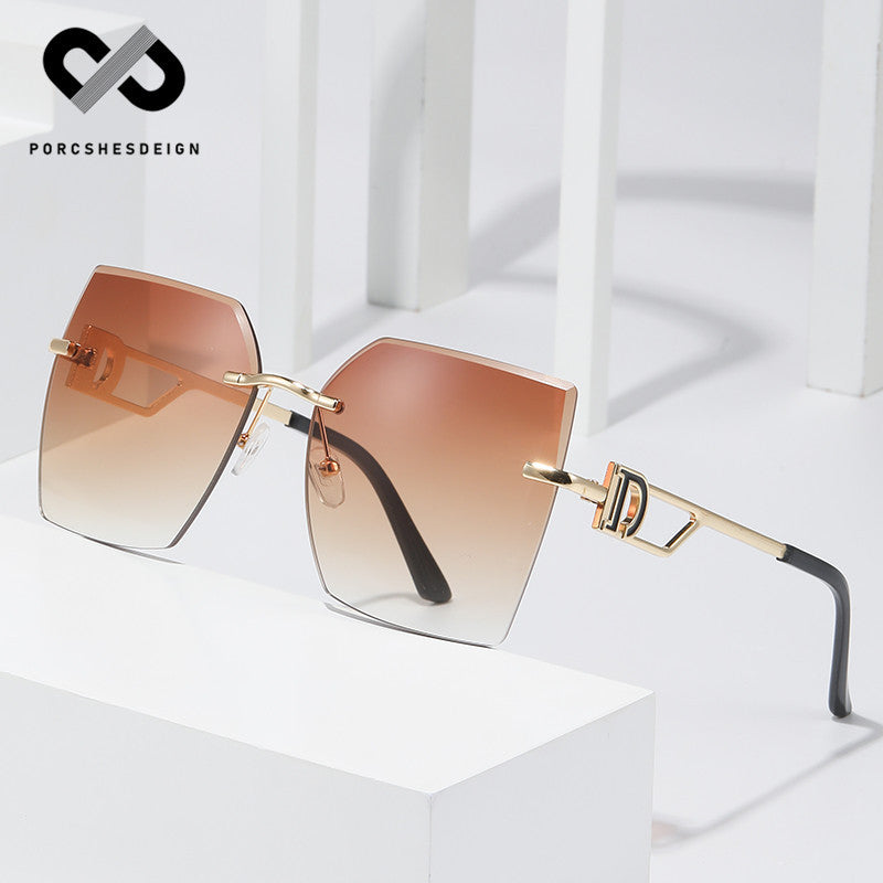 Women's Thin Sunshade Versatile Anti-UV Sunglasses