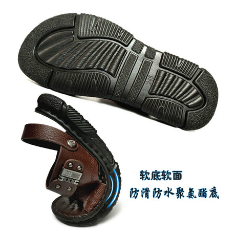 Men's Sandals Leather Summer Sandals