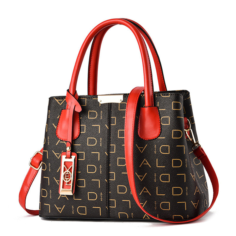 Women's Atmospheric Plaid European And American Bag