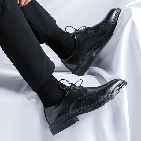 Men's Fashion British Style Leather Shoes