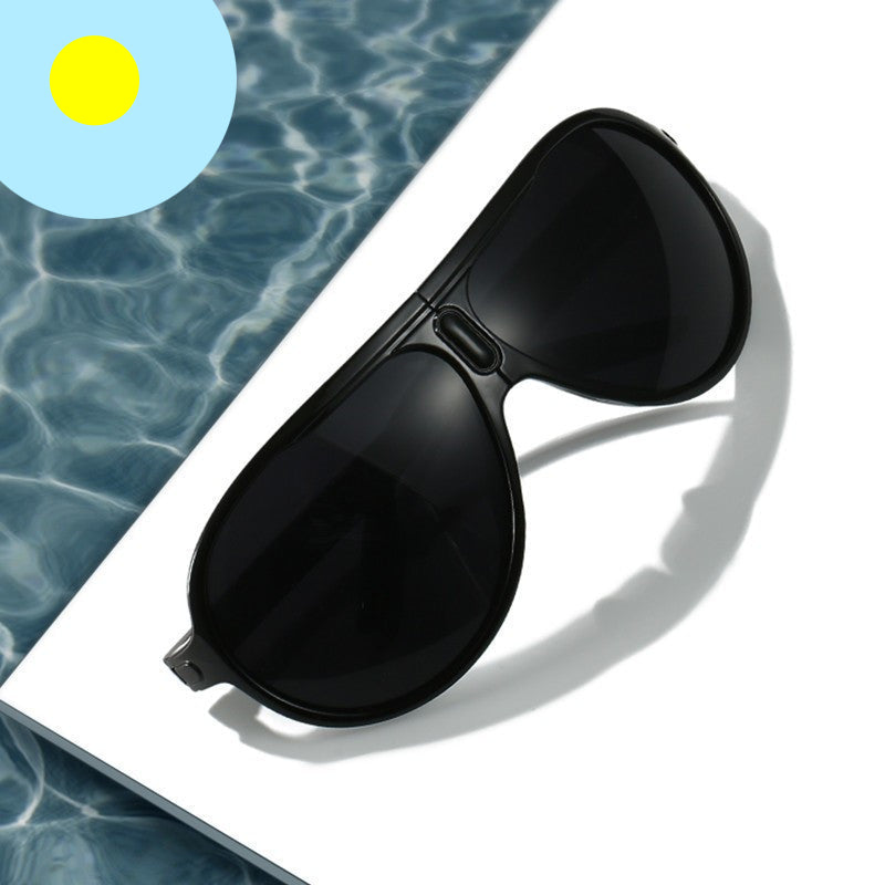 Men's Folding Portable Carry-on Sunglasses
