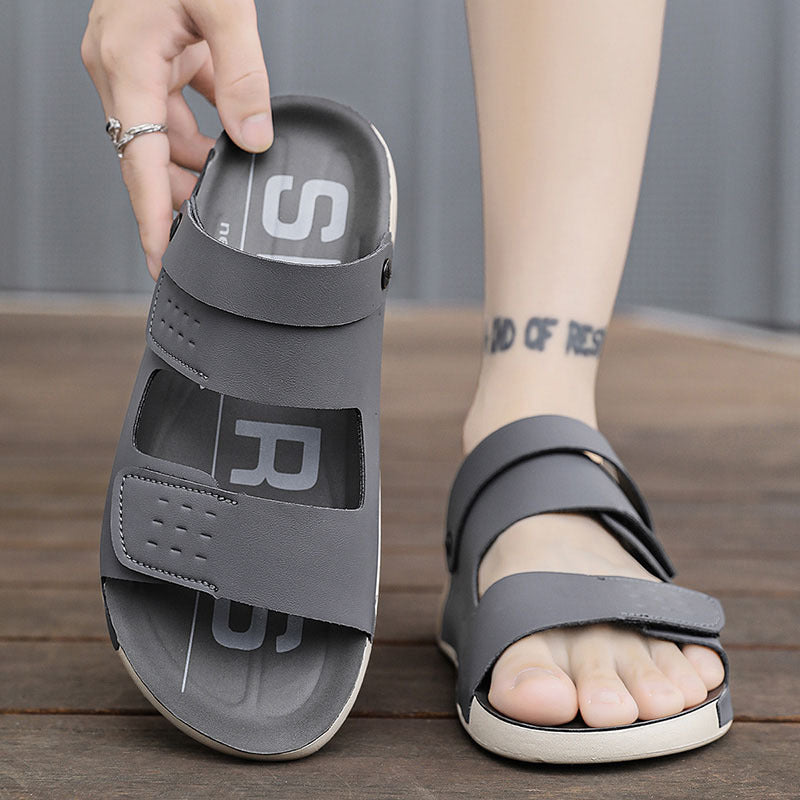 Men's Leather Trendy Casual Sandals