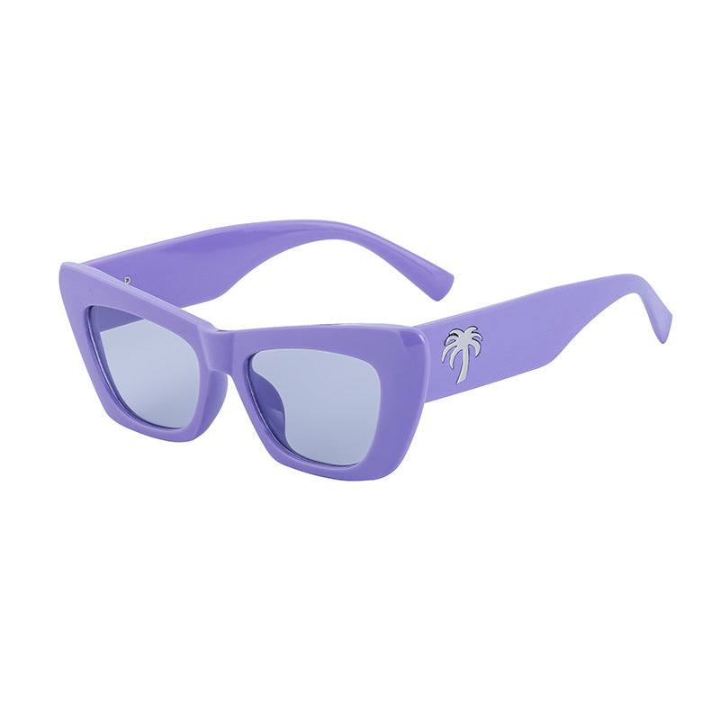 Women's Fashion Small Frame Cat Eye Sunglasses