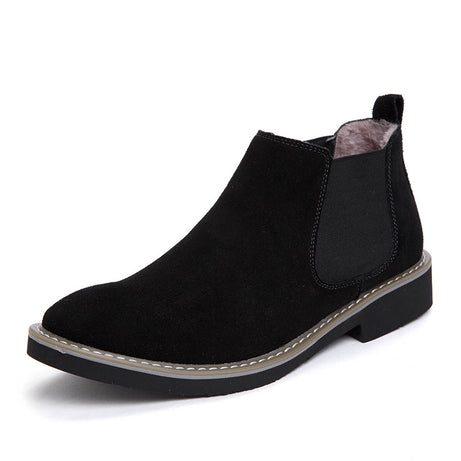 Men's Leather British Style Chelsea Boots