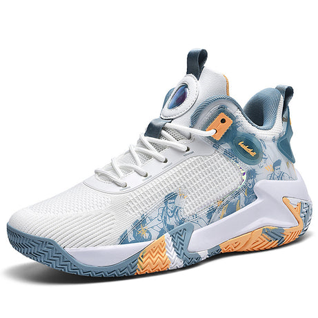 Men's Fly-Woven Breathable Basketball Sports Sneakers