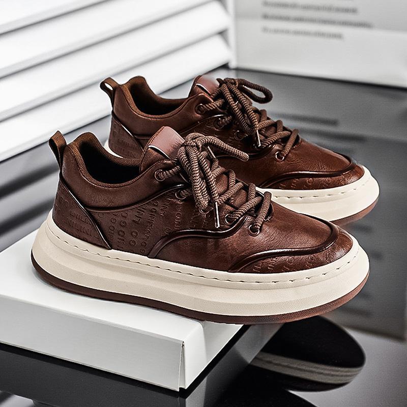 Men's Fashion Leather Trend Versatile Casual Shoes