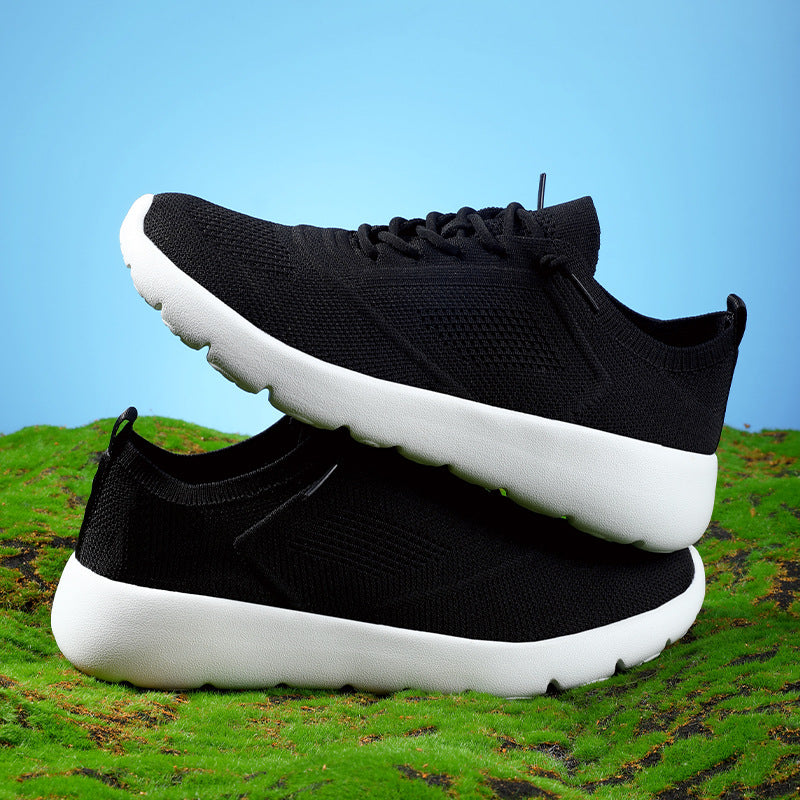 Men's Flying Woven Breathable Running Shoes