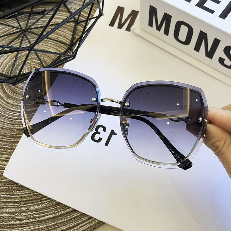 Women's Big Frame UV Protection Fashion Sunglasses