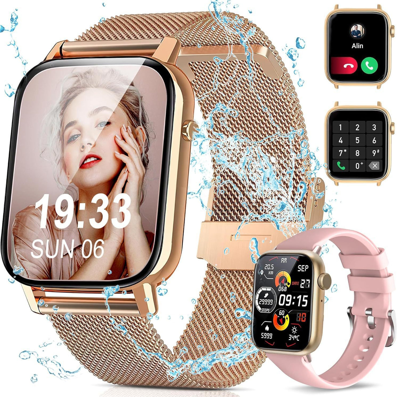 Outdoor Fashion G89 Pro Bluetooth Call Smart Watch