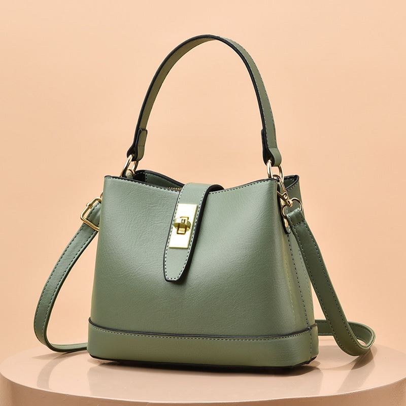 Women's Fashion Trendy Bucket Shoulder Bag