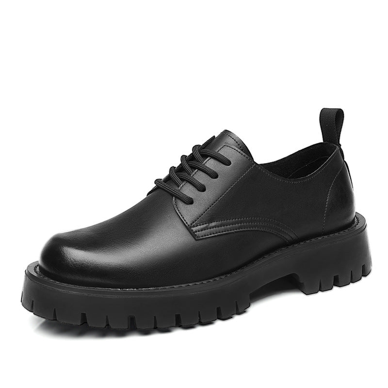 Men's Leather Fashion Trendy Martin Boots