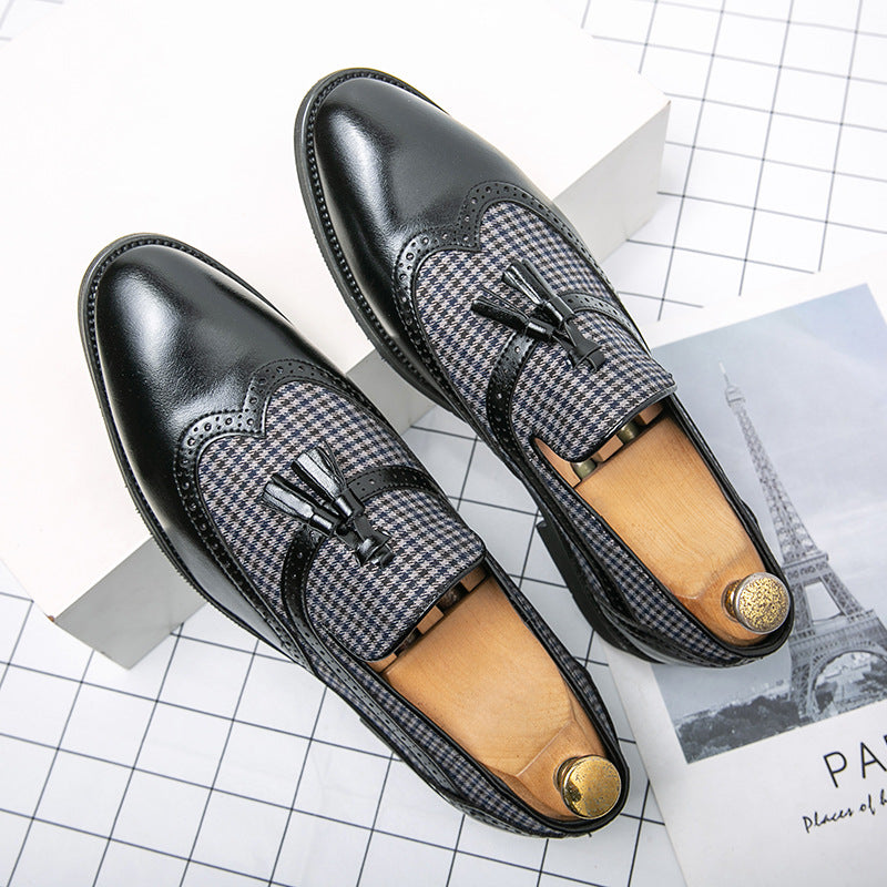 Men's Outdoor Leather Fashion Trend Shoes
