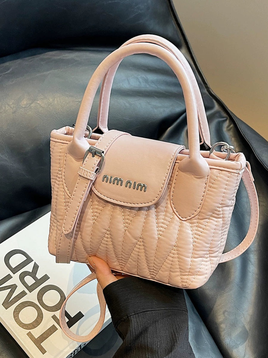 Women's Portable Double Handle Shoulder Bag