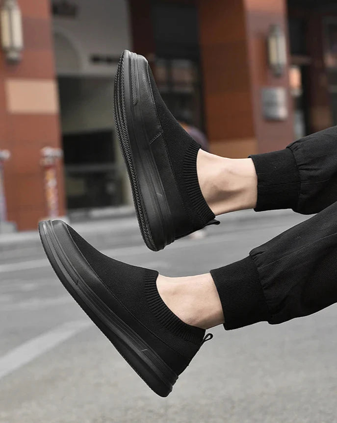 Men's Breathable Cloth Mesh Canvas Casual Shoes (In Stock)