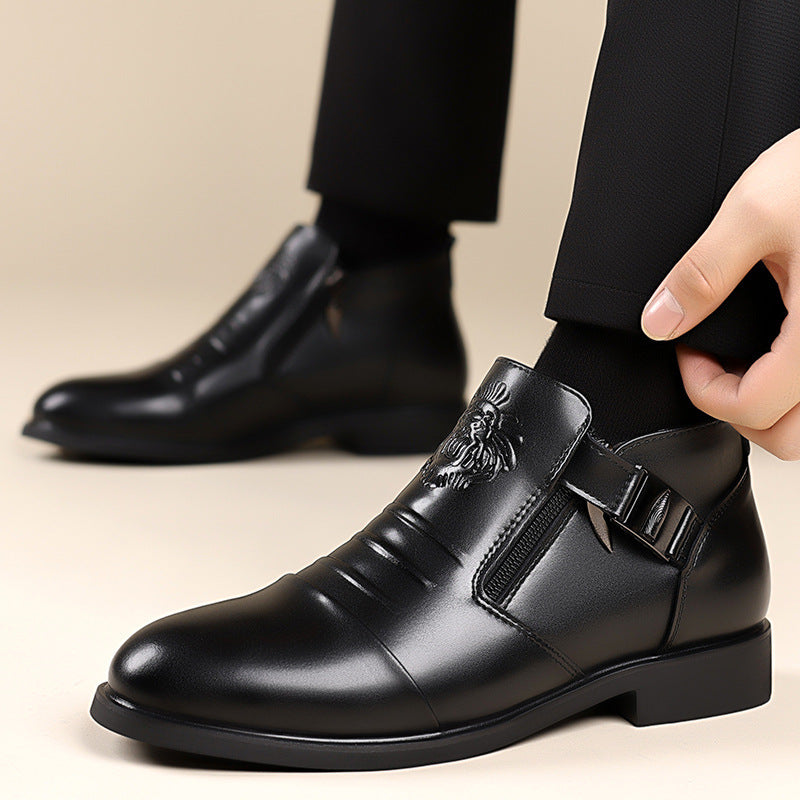 Men's Leather Pointed Versatile Fashion Shoes