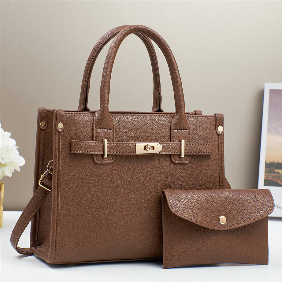 Women's Large Capacity Soft Leather Shoulder Bag