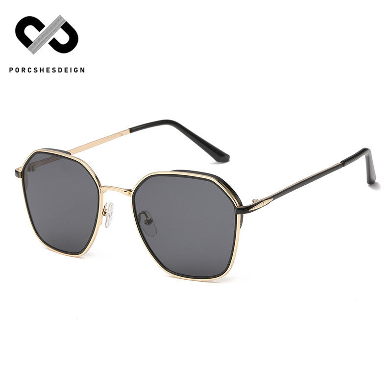 Women's Metal Artifact UV Protection Fashion Sunglasses