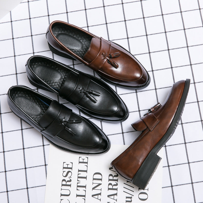 Men's Pointed Personalized Casual Shoes