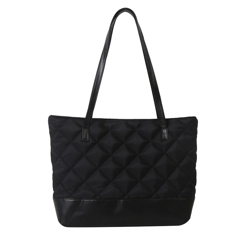 Women's Stylish Rhombus Tote Bag