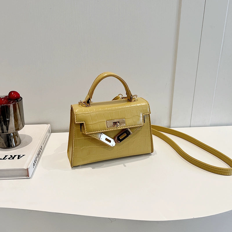 Women's Crocodile Pattern Fashion Bag