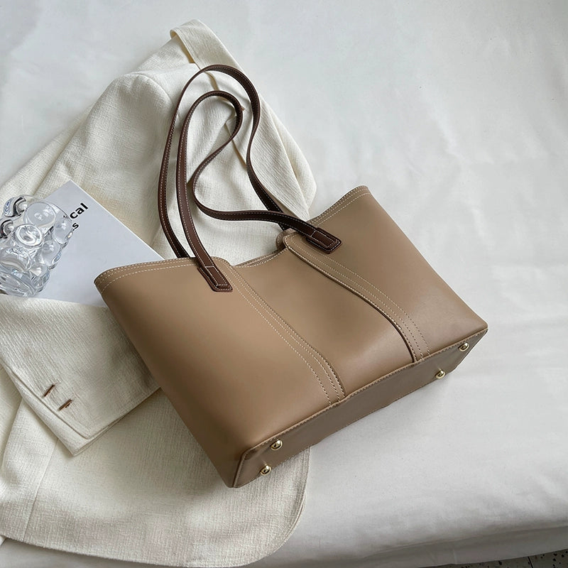 Women's Leather Large Shoulder Bag