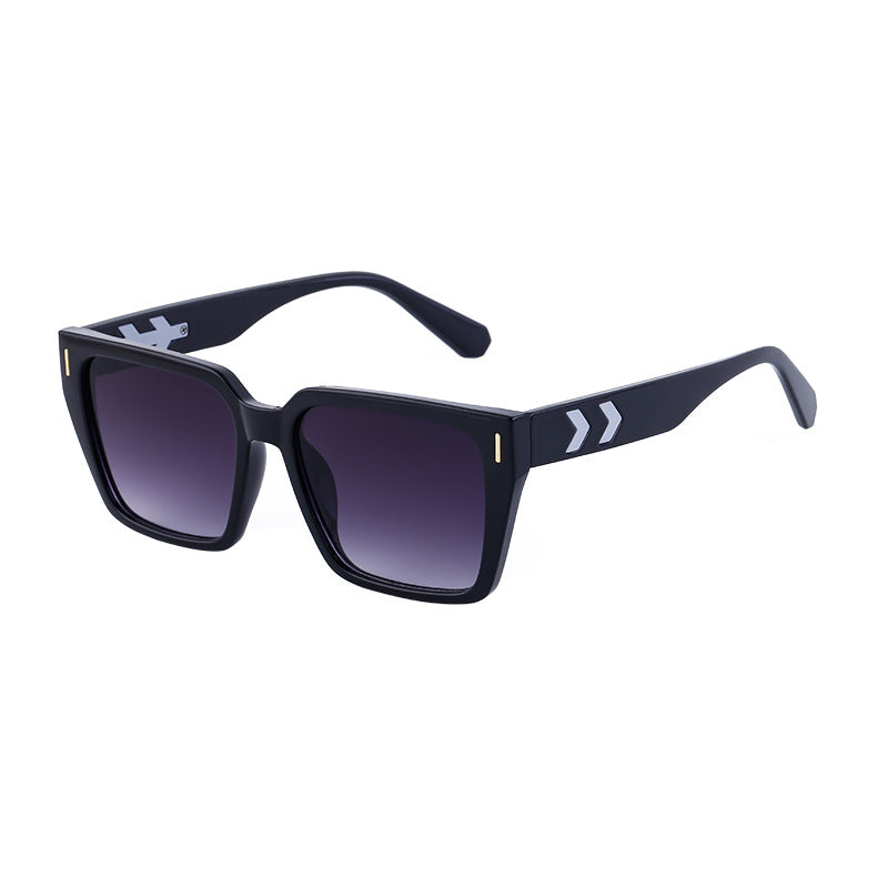 Women's Large Frame UV Protection Retro Sunglasses