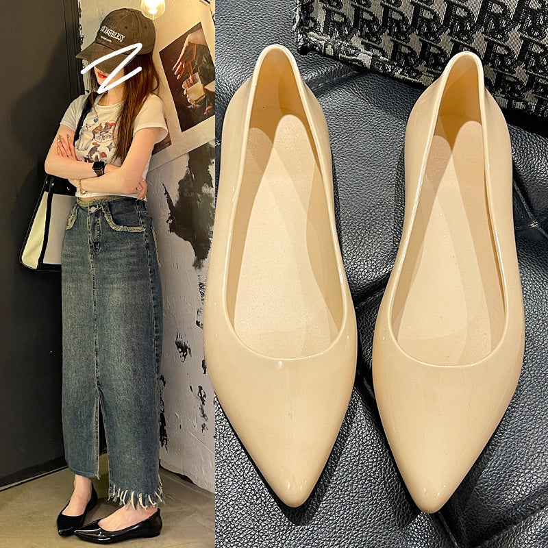 Women's Head Shallow Mouth Flat Sandal