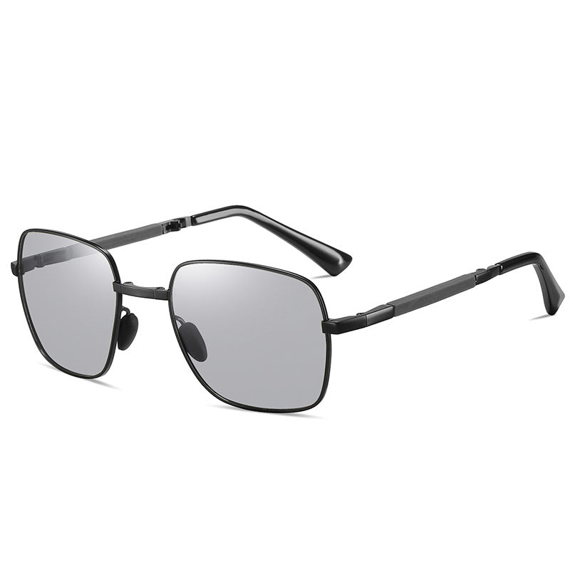 Men's Folding Polarized Fashion Night Vision Sunglasses