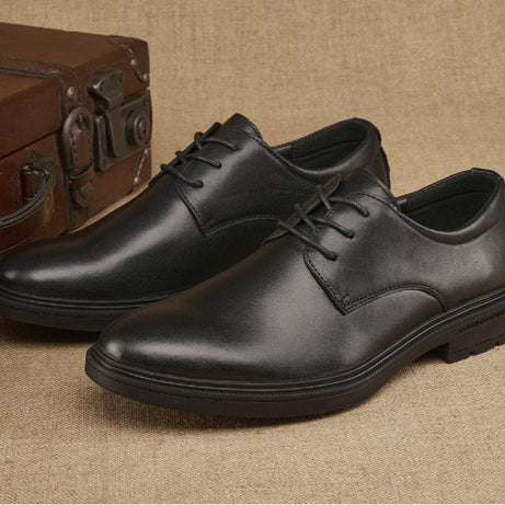 Men's Leather Lace-up Fashion Casual Shoes