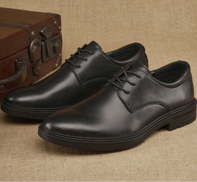 Men's Leather Lace-up Fashion Casual Shoes