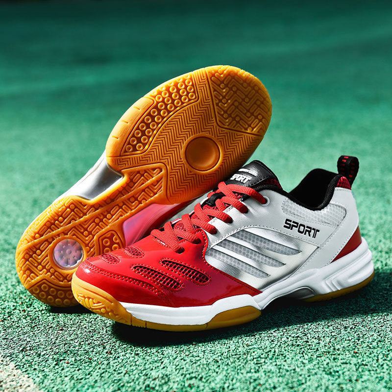 Men's Breathable Lightweight Badminton Sports Shoes
