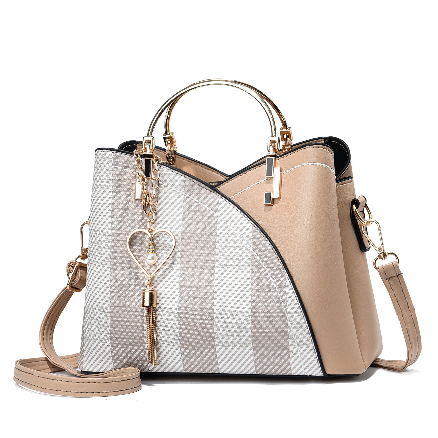 Women's Trend Color Large Capacity Handbag