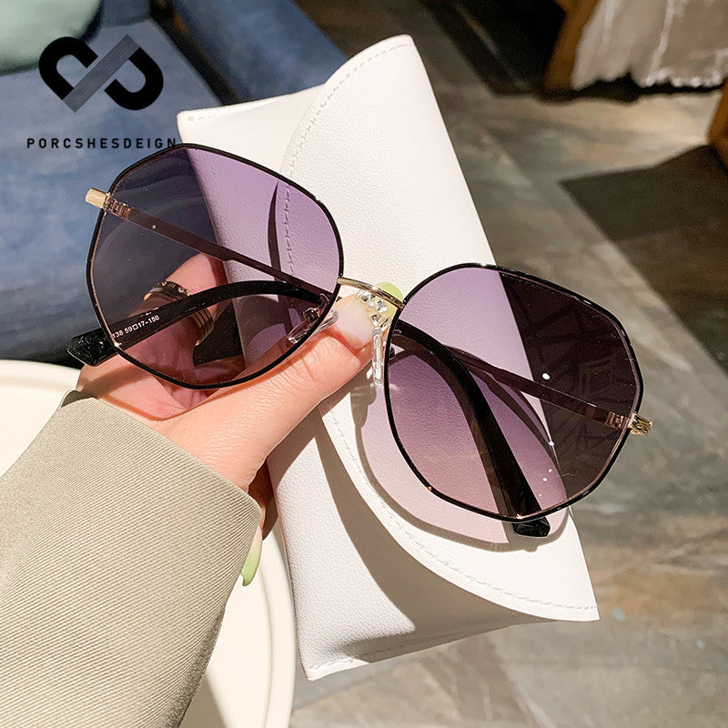 Women's Trendy Polarized Thin UV Protection Sunglasses