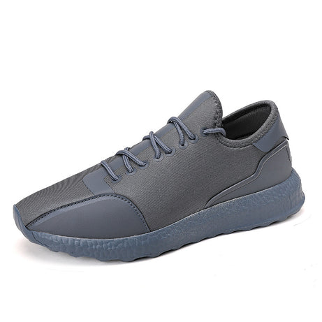 Men's Lace-up Solid Color Simple Casual Shoes