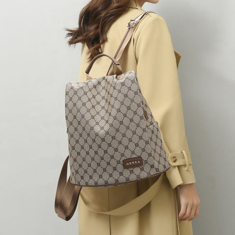 Women's PVC Fashion Large Capacity Backpack