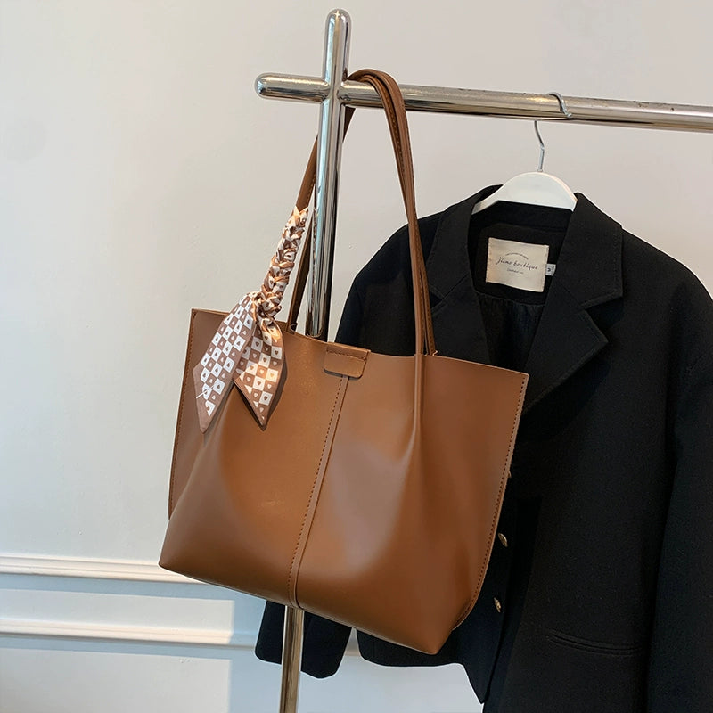 Women's Versatile Twilly Scarf Decor Bag