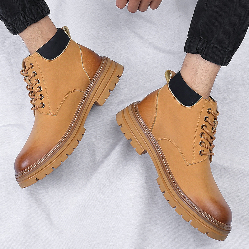 Men's Martin Boots British Style Casual Shoes