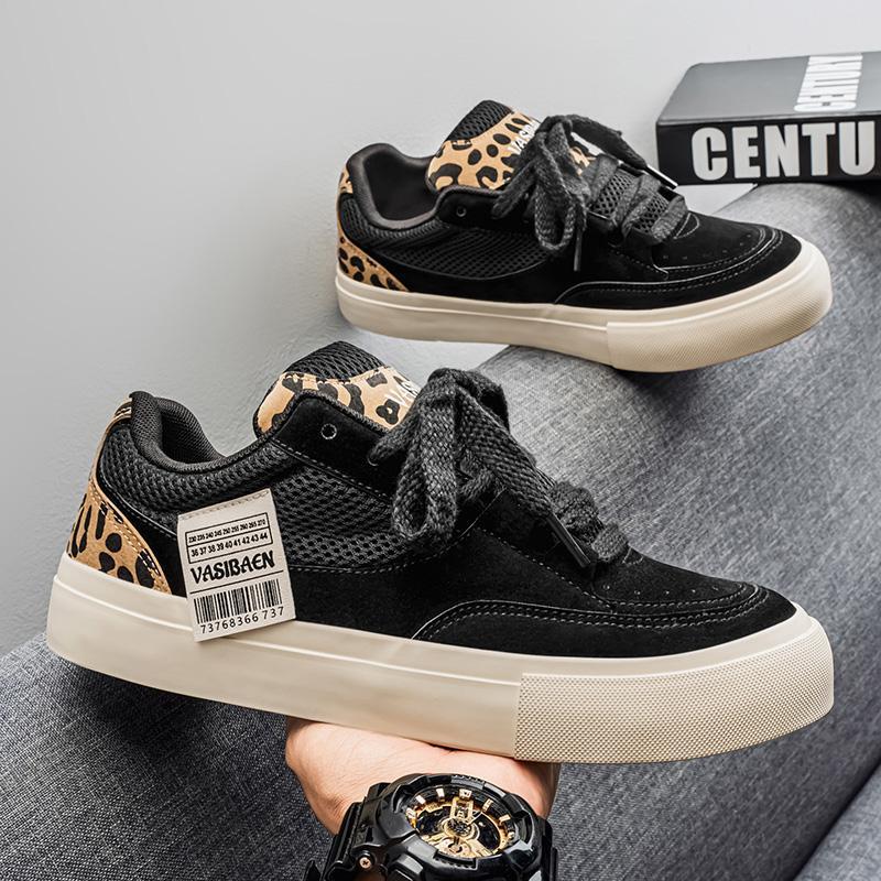 Men's Fashion Versatile Microfiber Casual Shoes