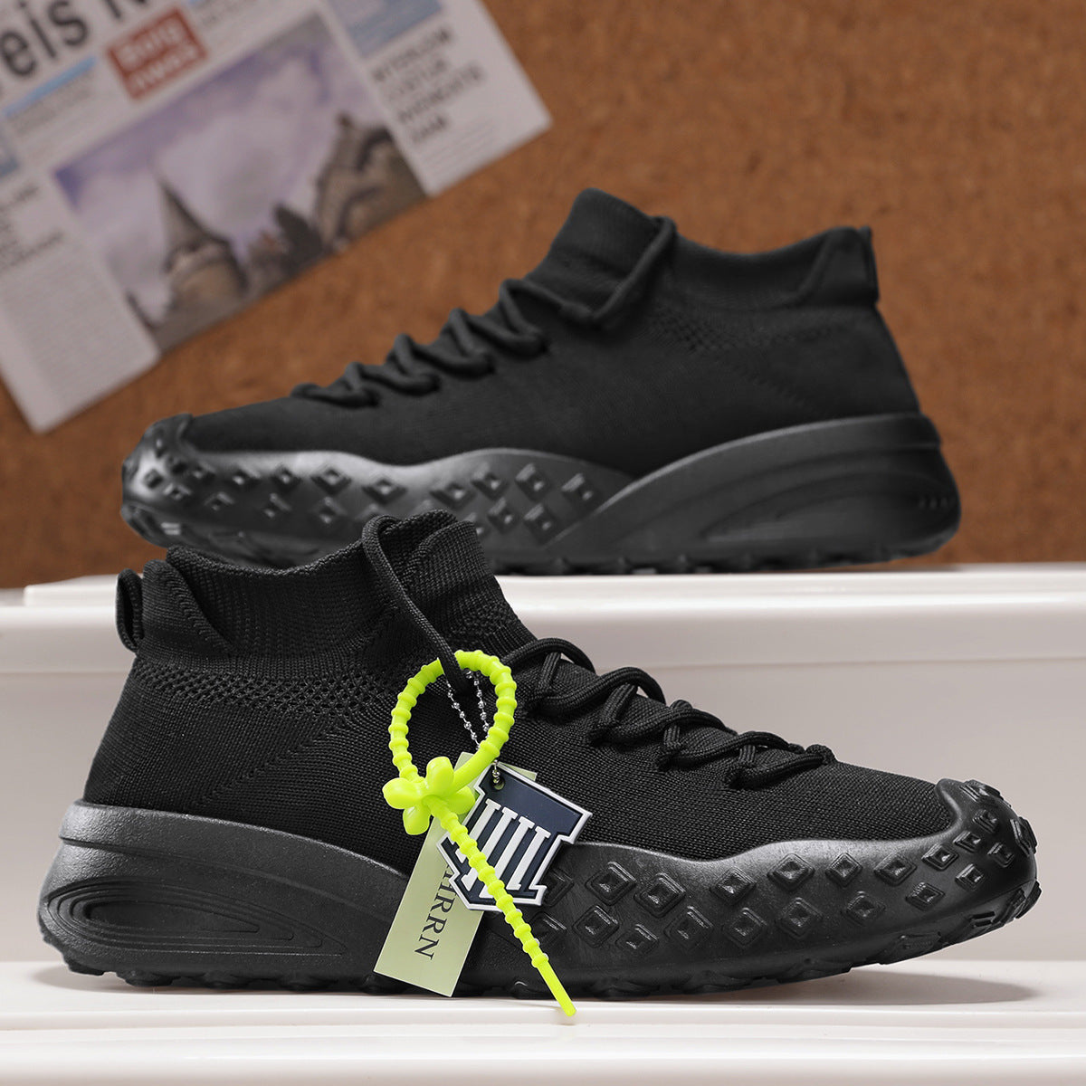 Men's Fashion Flying Knitting Casual Shoes