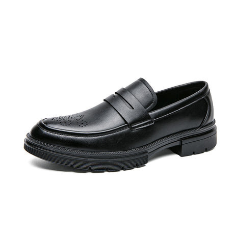 Men's Leather British Style Fashion Casual Shoes