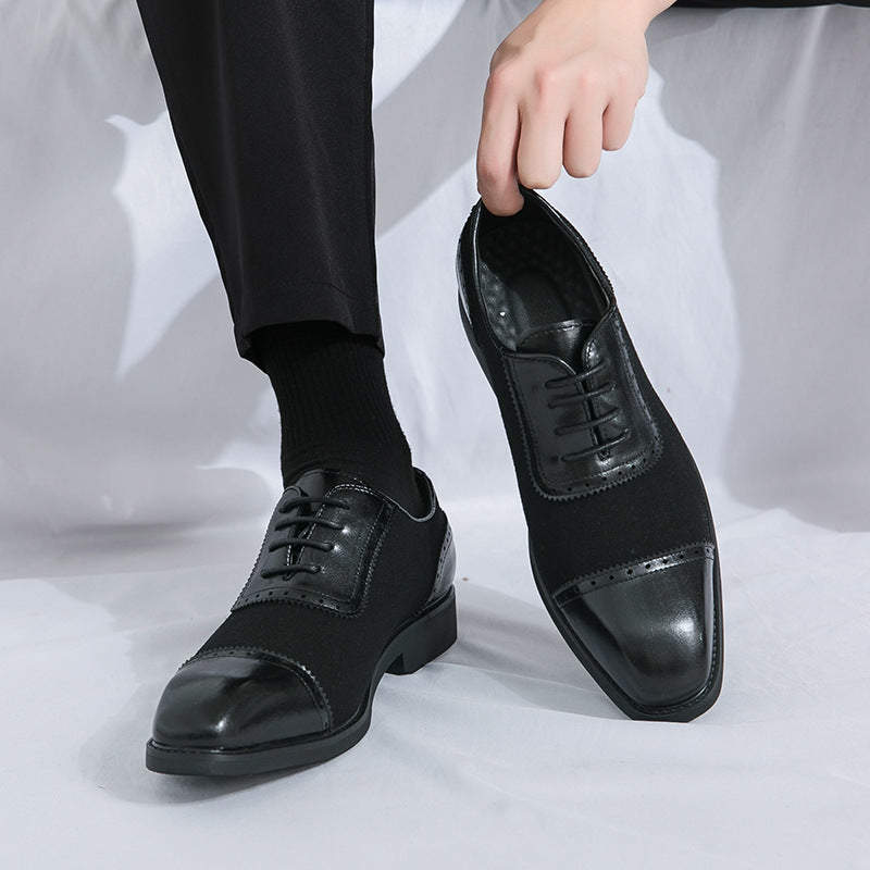 Men's Leather British Style Fashionable Shoes
