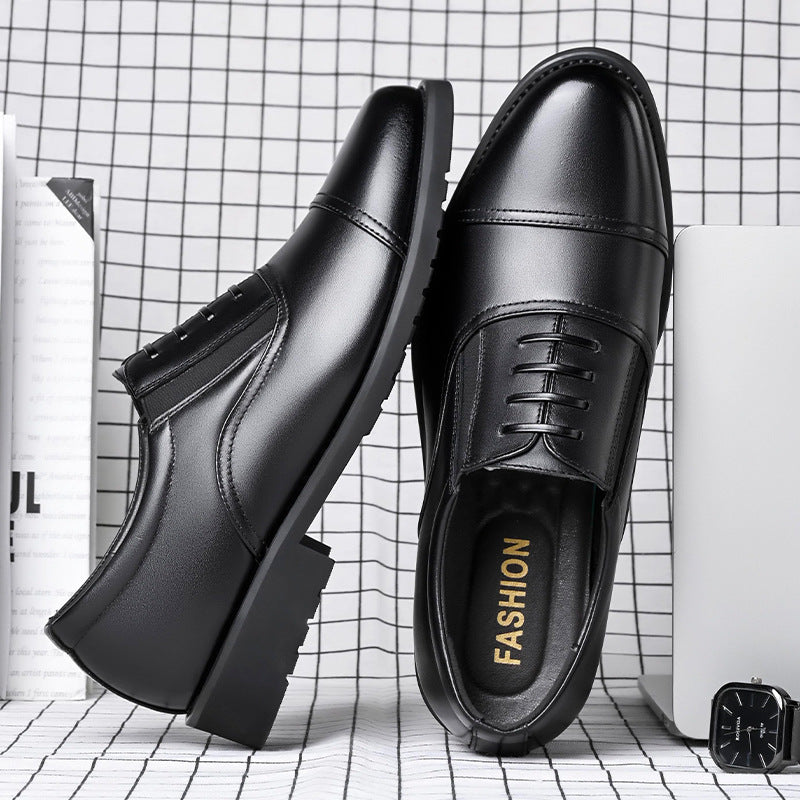 Men's Leather British Style Trendy Casual Shoes