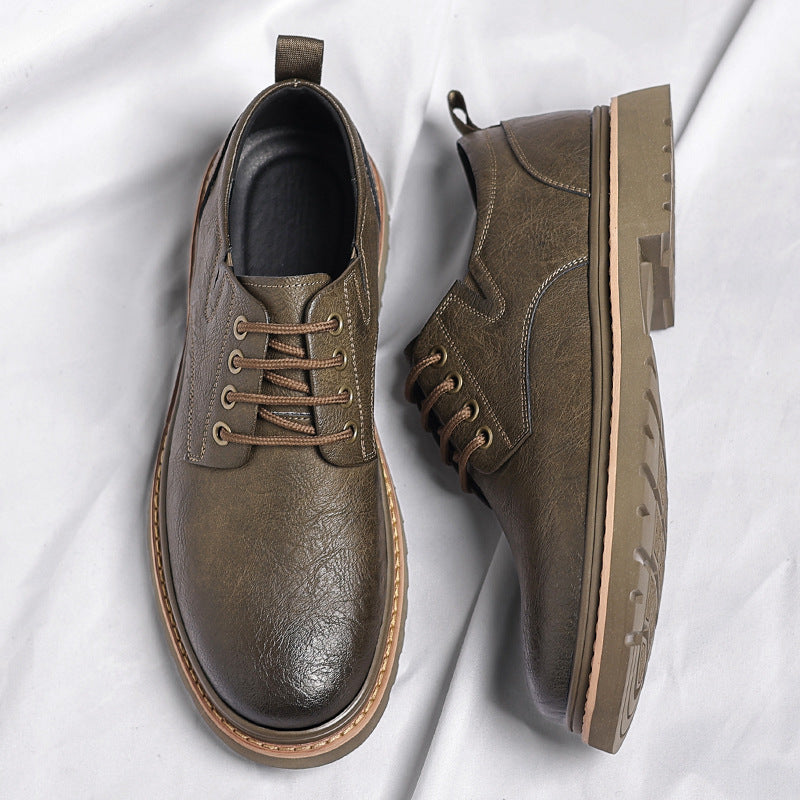 Men's Leather British Style Formal Shoes