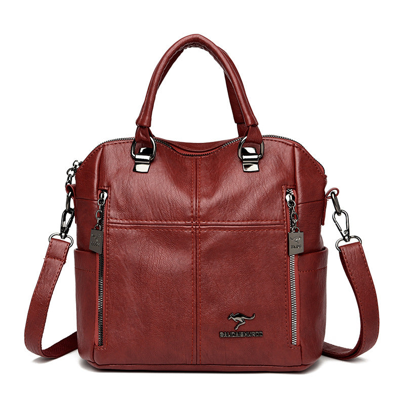 Women's Trendy Genuine Leather Shoulder Bag