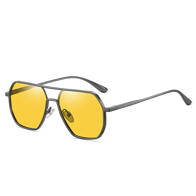 Men's Color-Changing Polarized Aluminum Sunglasses