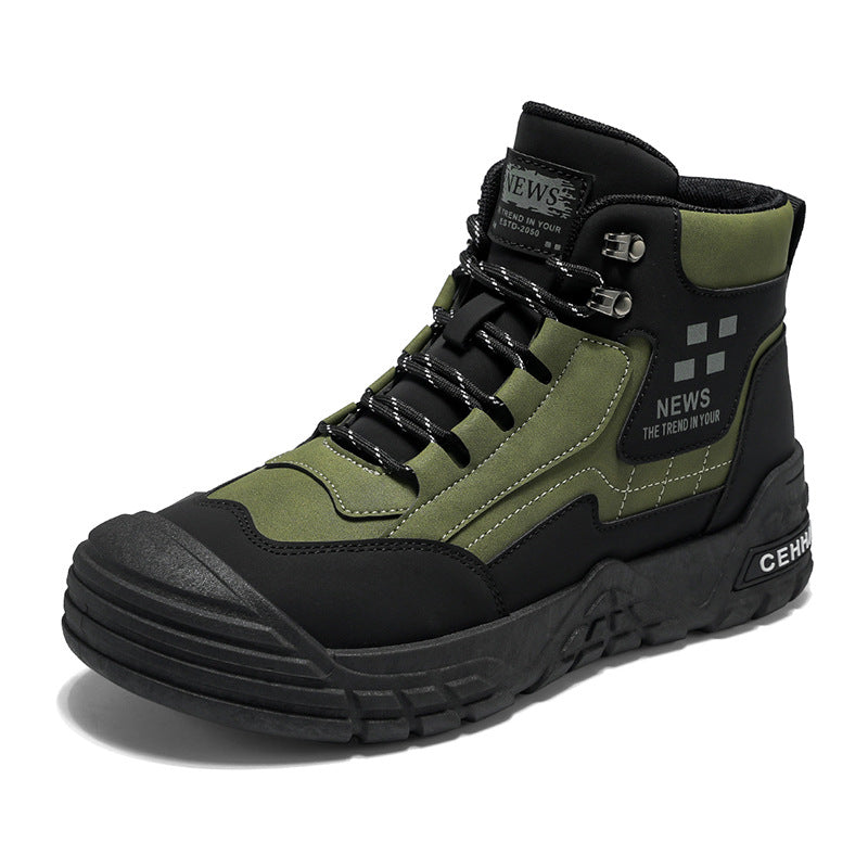 Men's Fashion Trendy Martin Boots British Casual Shoes