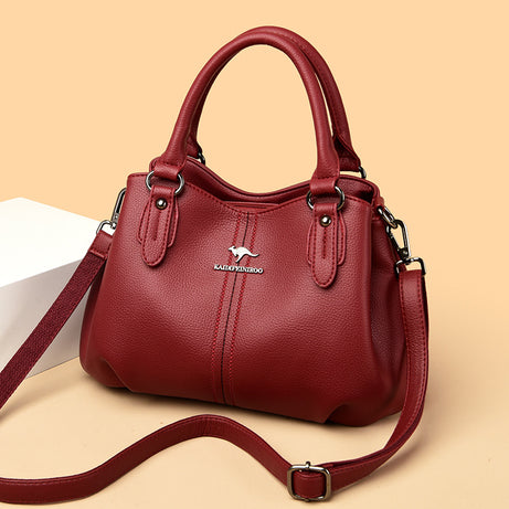 Women's Leather Stylish Large Capacity Handbag