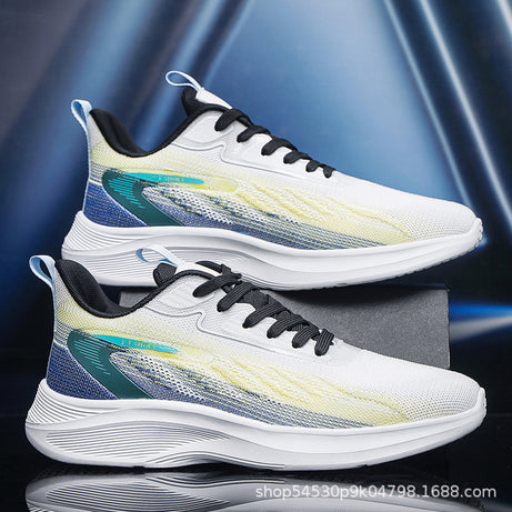 Men's Breathable Mesh Fly Weaving Casual Shoes
