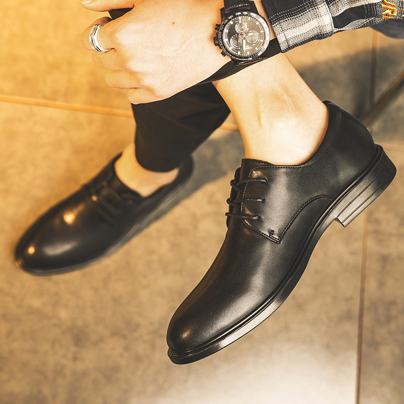 Men's British Leather Outdoor Trend Shoes