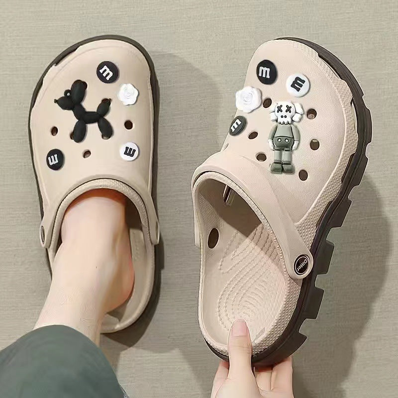 Men's Lightweight Trendy Thick-Soled Slippers